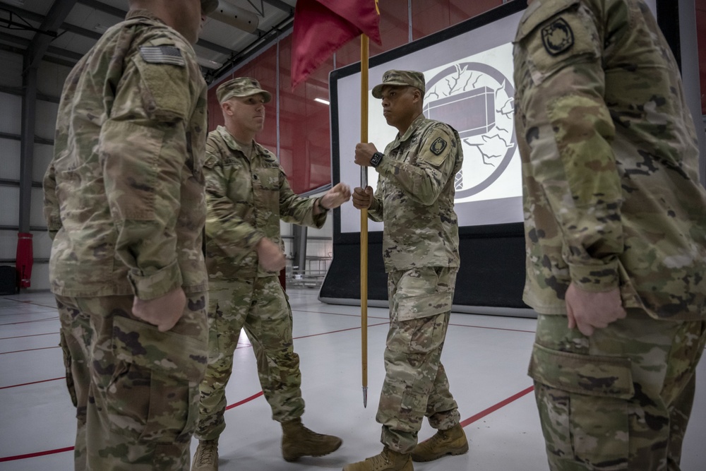 HHB 1-44th ADA, Change of Command at Al Dhafra Air Base