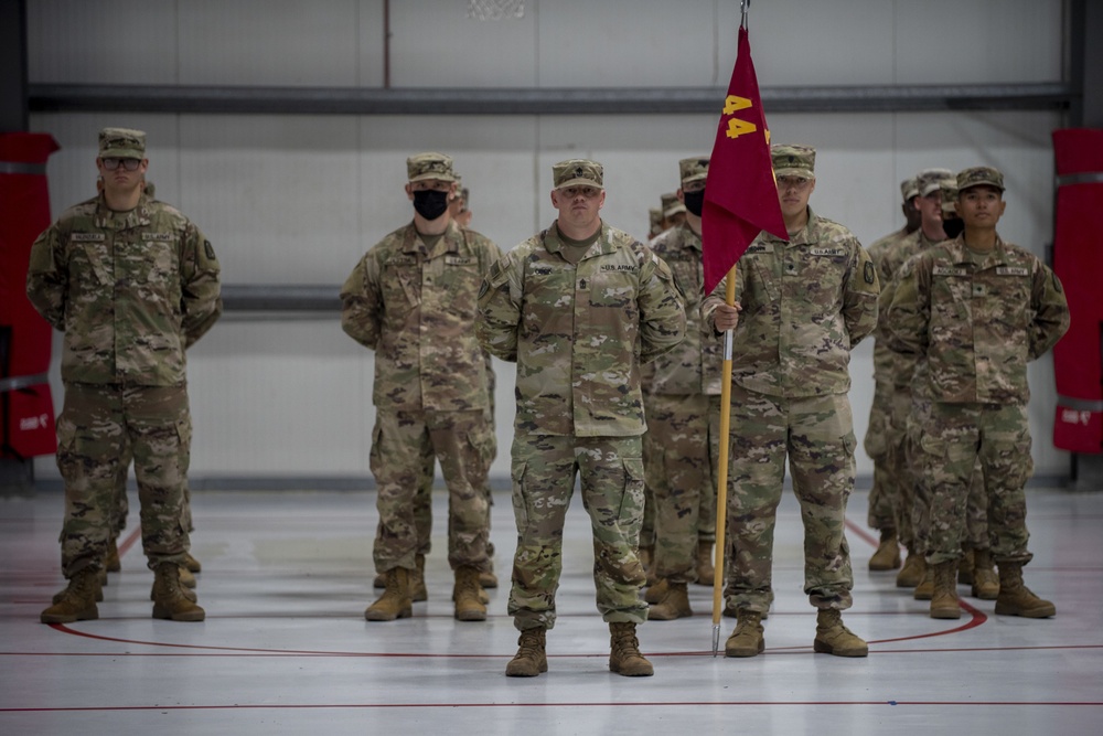 HHB 1-44th ADA, Change of Command at Al Dhafra Air Base