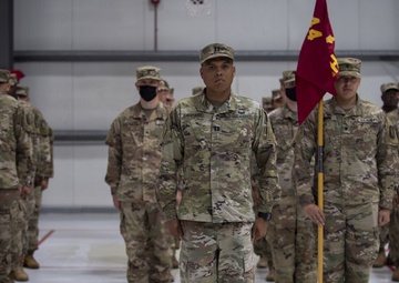 HHB 1-44th ADA, Change of Command at Al Dhafra Air Base