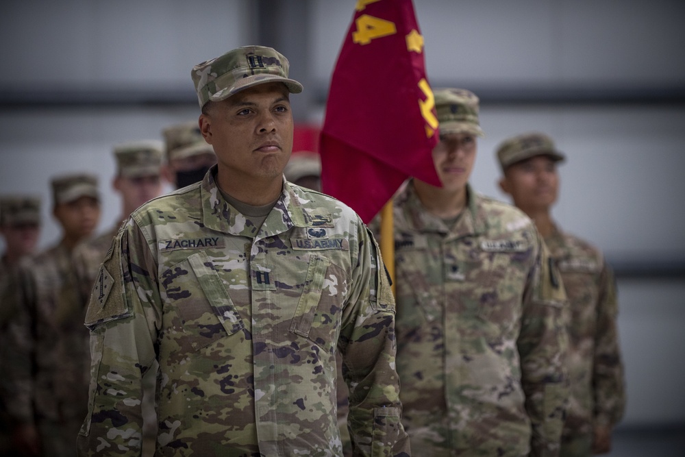 HHB 1-44th ADA, Change of Command at Al Dhafra Air Base