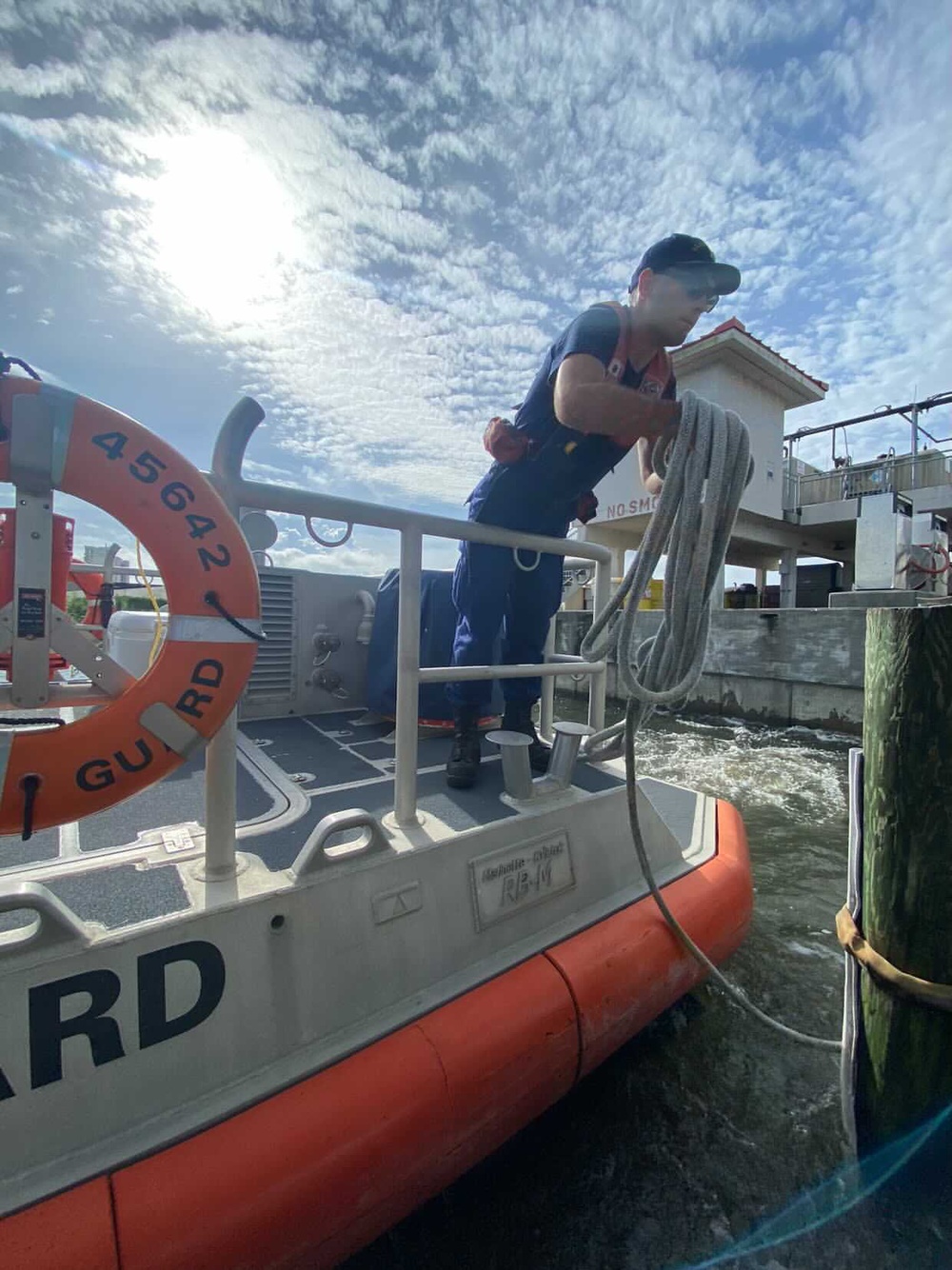 U.S. Coast Guard Station New Orleans relocates response boats