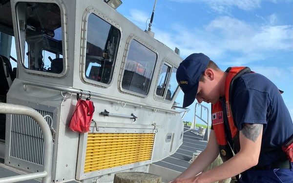 U.S. Coast Guard Station New Orleans relocates response boats