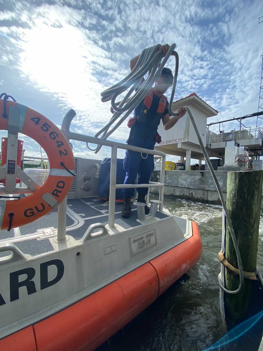 U.S. Coast Guard Station New Orleans relocates response boats