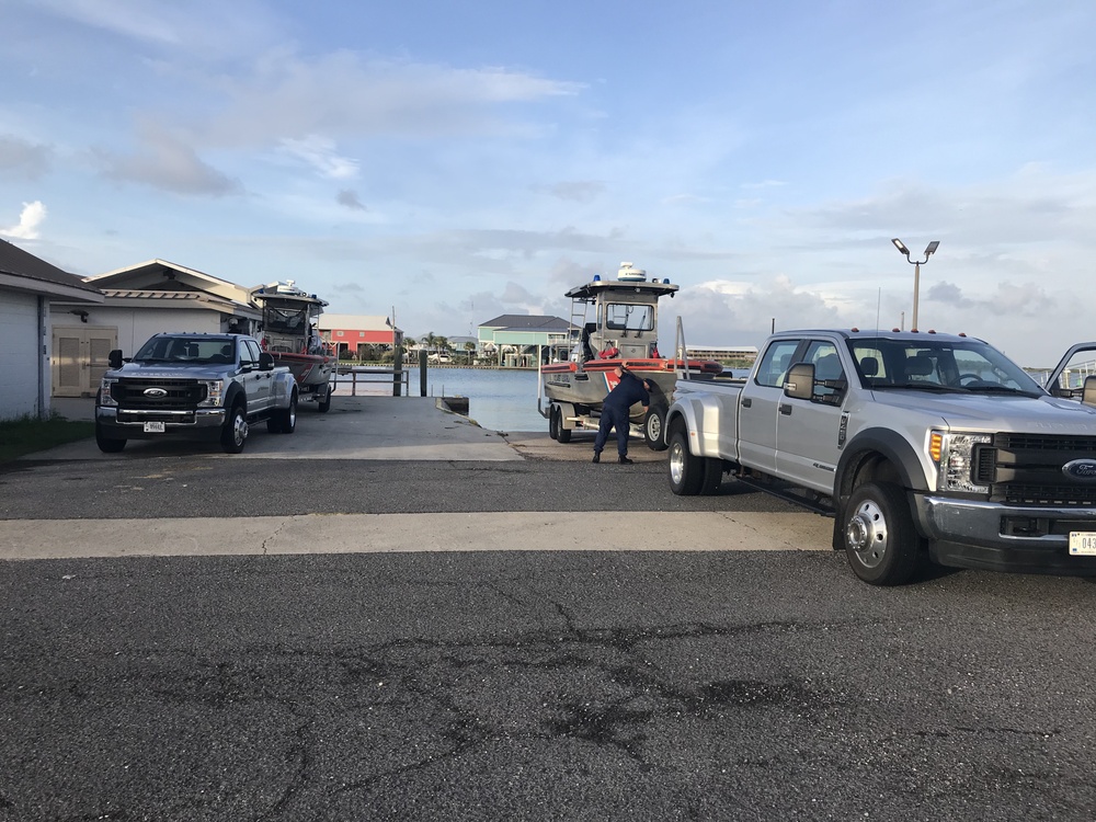 U.S. Coast Guard Station Grand Isle relocates response boats