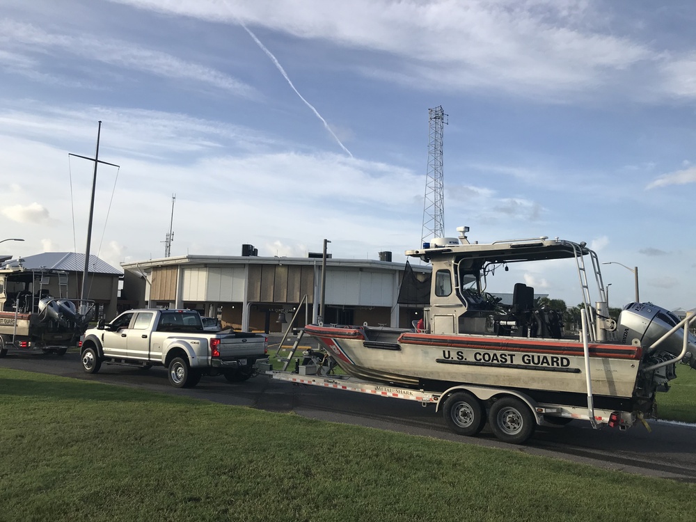 U.S. Coast Guard Station Grand Isle relocates response boats