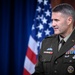 Pentagon Press Secretary John F. Kirby, Army Maj. Gen. Taylor hold press briefing