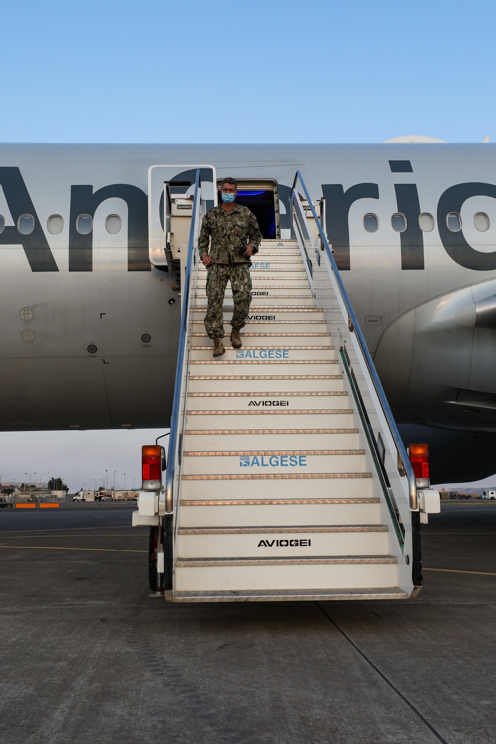 Evacuees from Afghanistan depart NAS Sigonella on a full flight