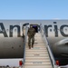 Evacuees from Afghanistan depart NAS Sigonella on a full flight