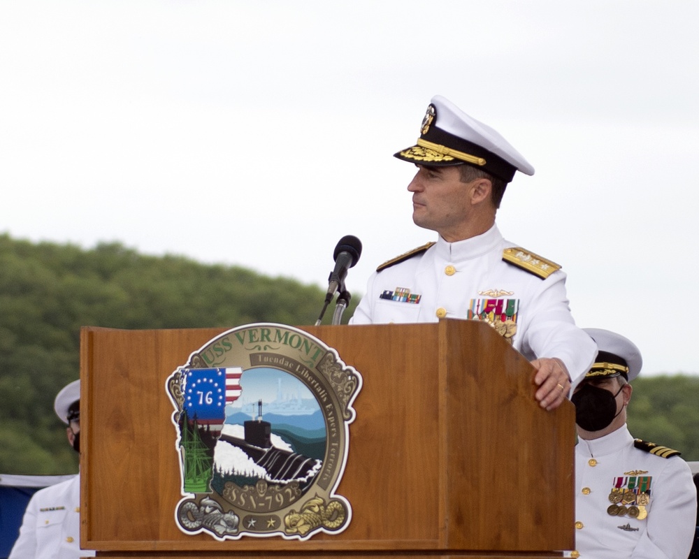 USS Vermont (SSN 792) Commissioning Commemoration Ceremony