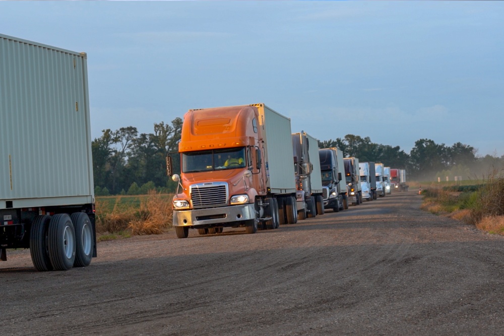 Supplies Arrive in Louisiana Ahead of Hurricane Ida