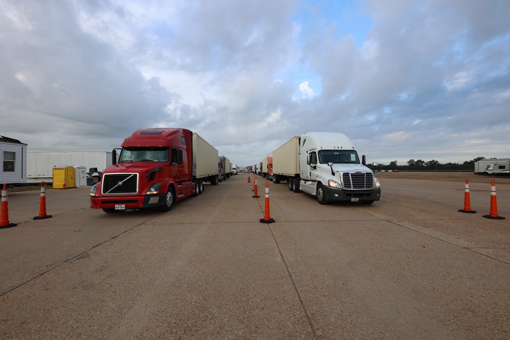 Supplies Arrive in Louisiana Ahead of Hurricane Ida
