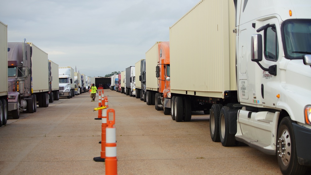 Supplies Arrive in Louisiana Ahead of Hurricane Ida