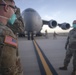 Fort Bliss Soldiers support first evacuee flight