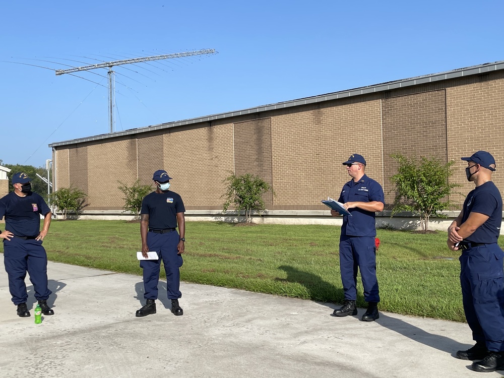 U.S. Coast Guard Communications Command rolls out for Ida