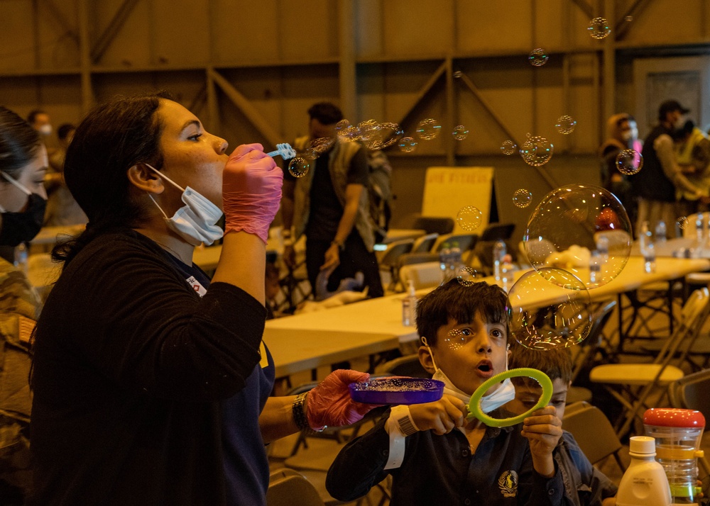 Evacuees from Afghanistan Land at Naval Station Rota