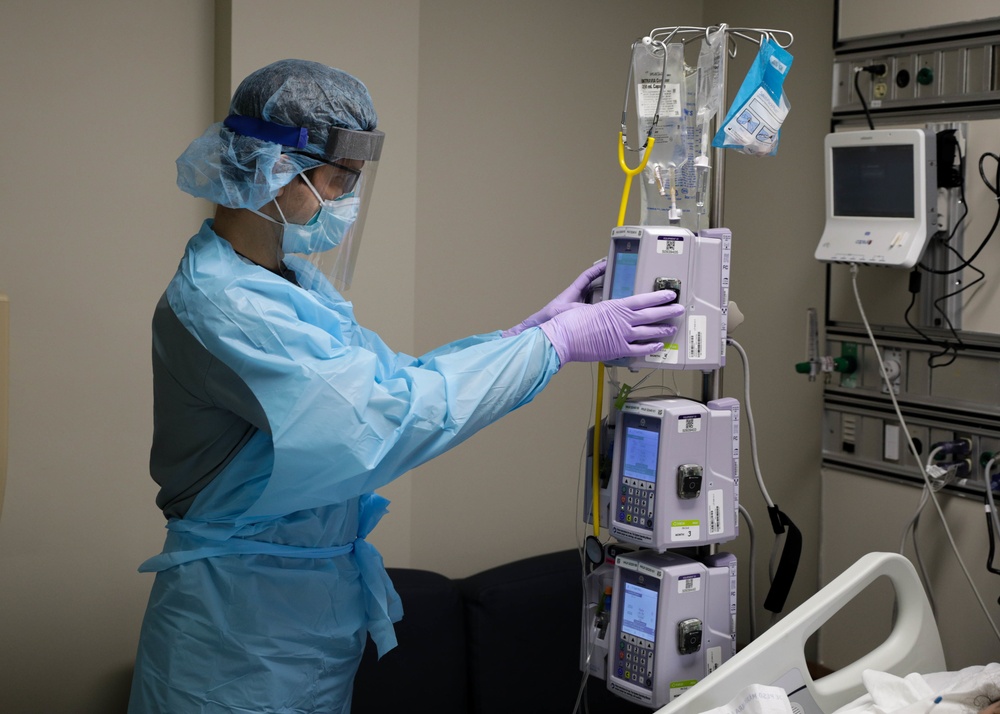 U.S. Air Force Medical Response Team Supports Baton Rouge Hospital
