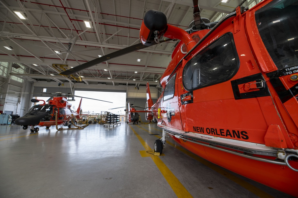 Coast Guard Air Station New Orleans prepares for Hurricane Ida