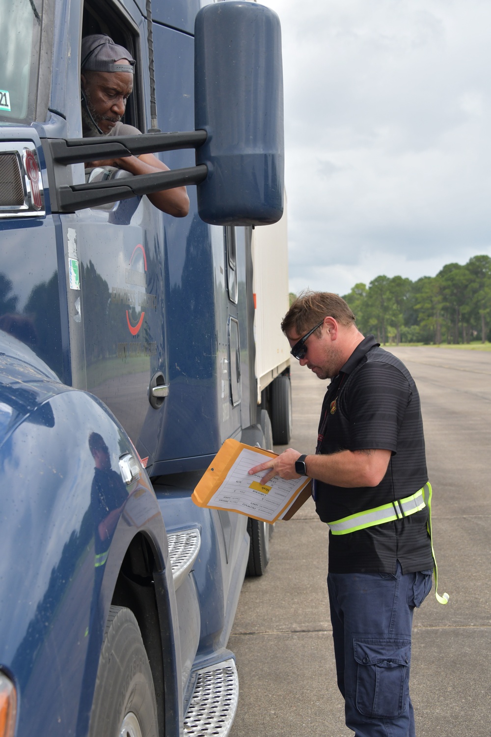Maxwell is a Incident Support Base for Hurricane Ida