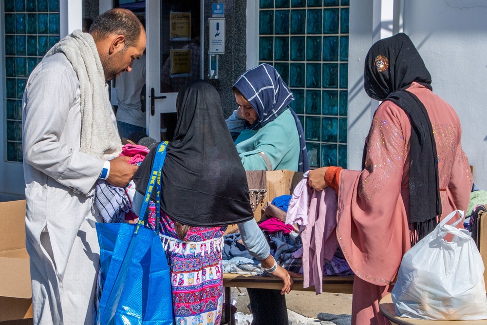 Evacuees from Afghanistan Settle in at Naval Station Rota