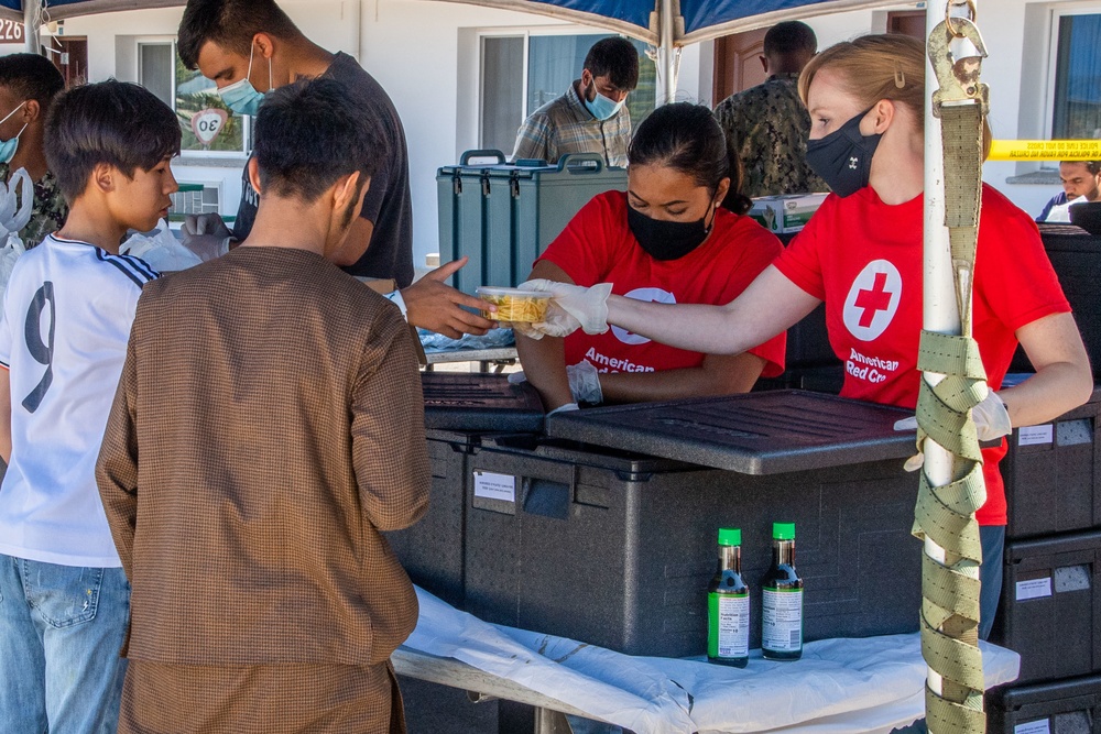 Evacuees from Afghanistan Settle in at Naval Station Rota