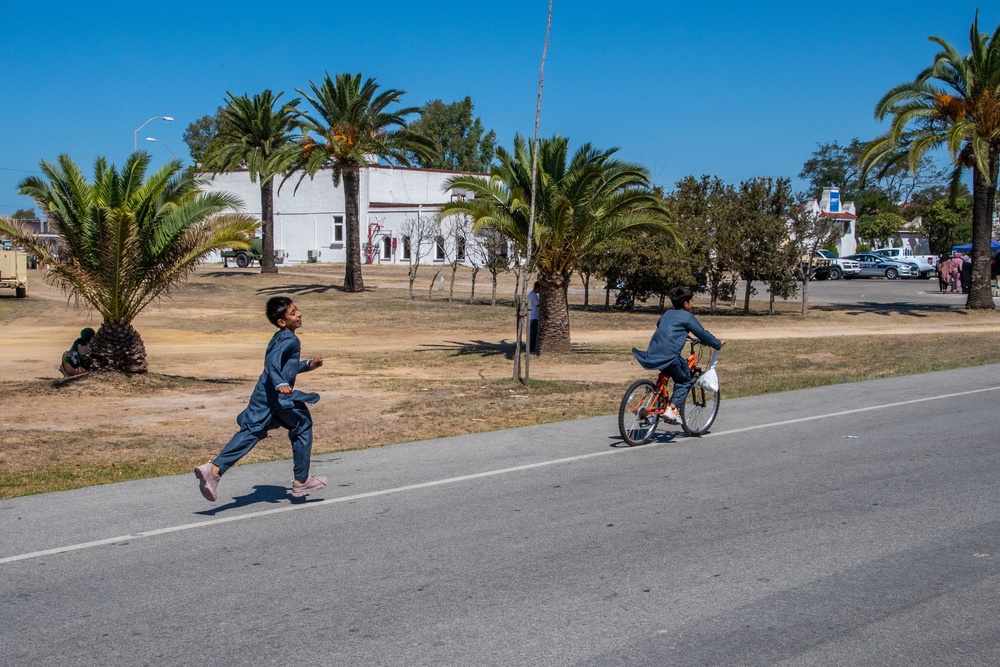 Evacuees from Afghanistan Settle in at Naval Station Rota