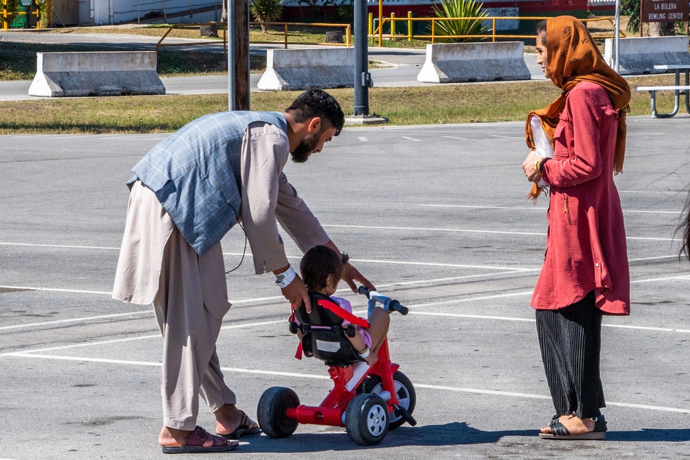 Evacuees from Afghanistan Settle in at Naval Station Rota