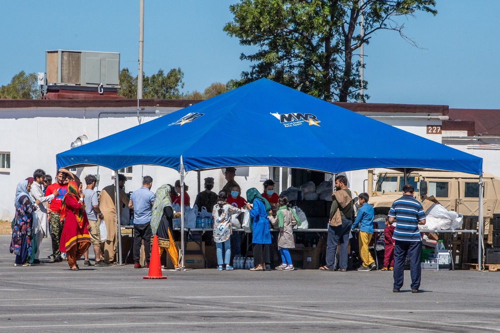 Evacuees from Afghanistan Settle in at Naval Station Rota