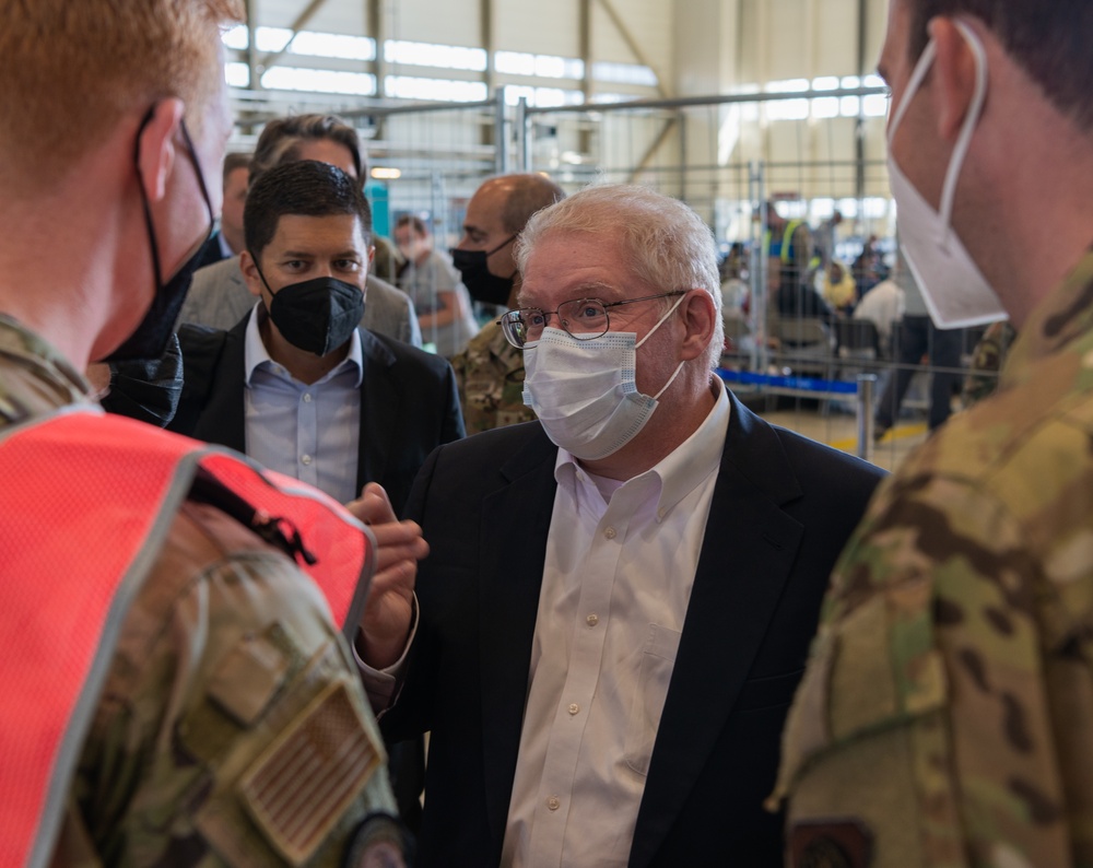 Mr. Price tours Operations Allies Refuge ops