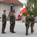 Polish Contingent KFOR RC-E Maneuver Battalion Transfers Authority