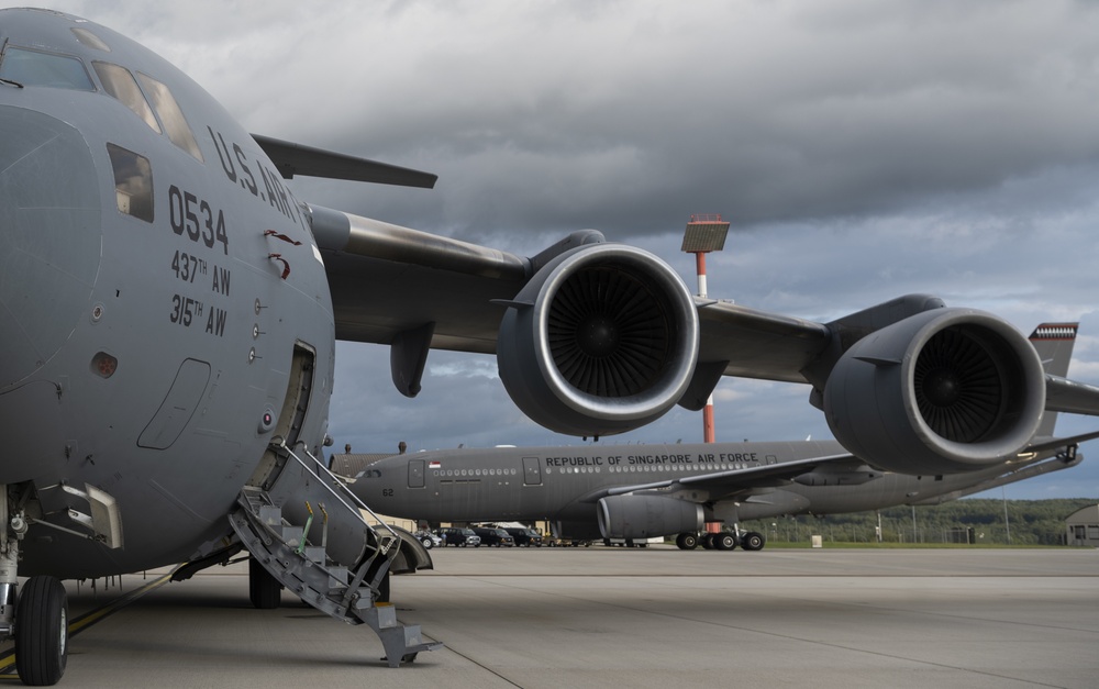 SAF, USAF partner together for Afghanistan evacuation operations