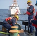 Escanaba fuels Richard Snyder at sea