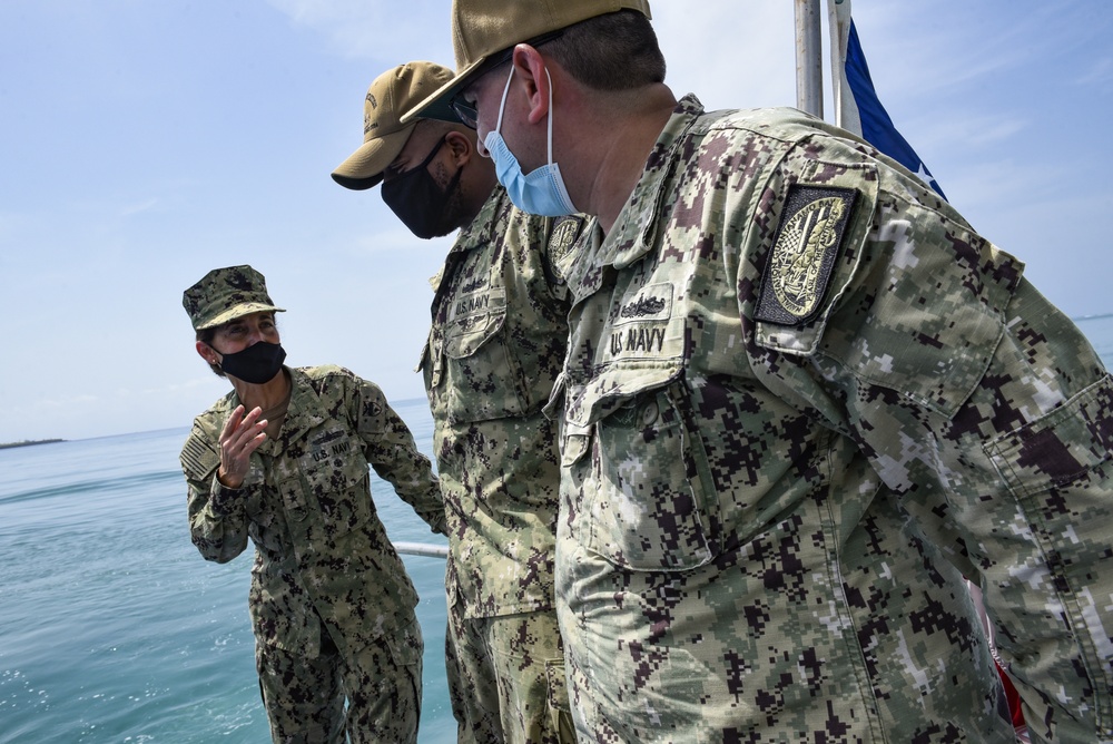 USSOUTHCOM commander visits JTF-Haiti, JTF-Bravo Forward