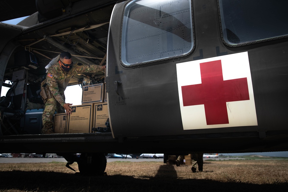 Guardsmen from the Puerto Rico Army National Guard Aviation Get the Job Done