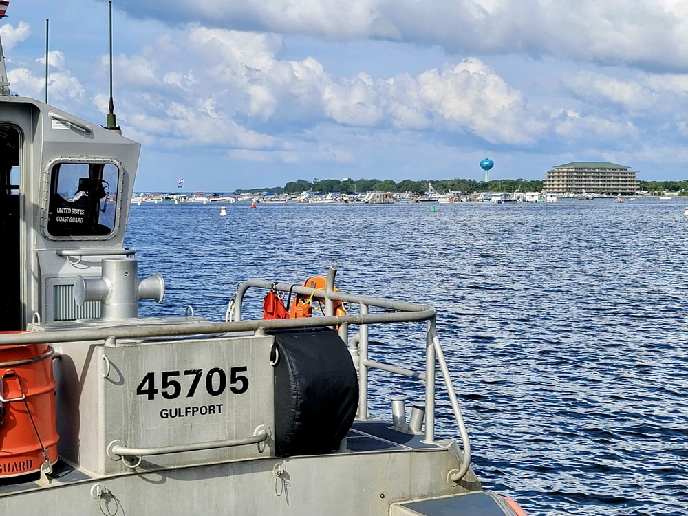 U.S. Coast Guard Station Gulfport prepares for Ida