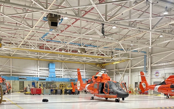 U.S. Coast Guard helicopters pre-stage for Ida in Houston