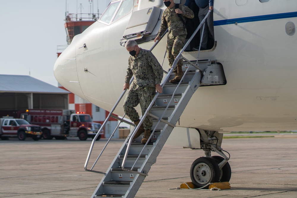 USSOUTHCOM commander visits JTF-Haiti, JTF-Bravo Forward