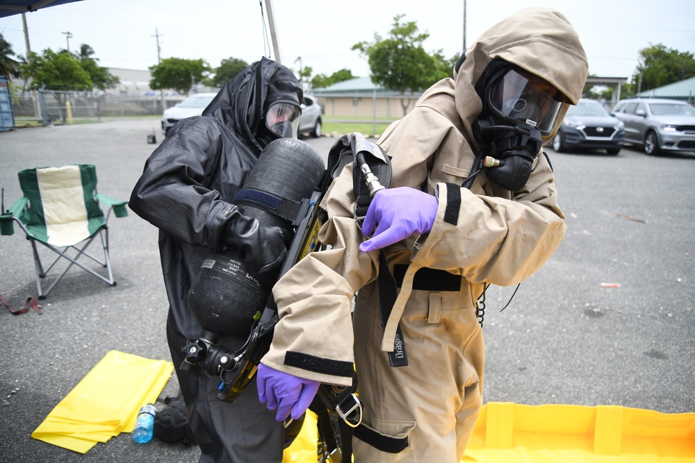 D.C. National Guard Weapons of Mass Destruction Civil Support Team trains with partners and local government in Puerto Rico