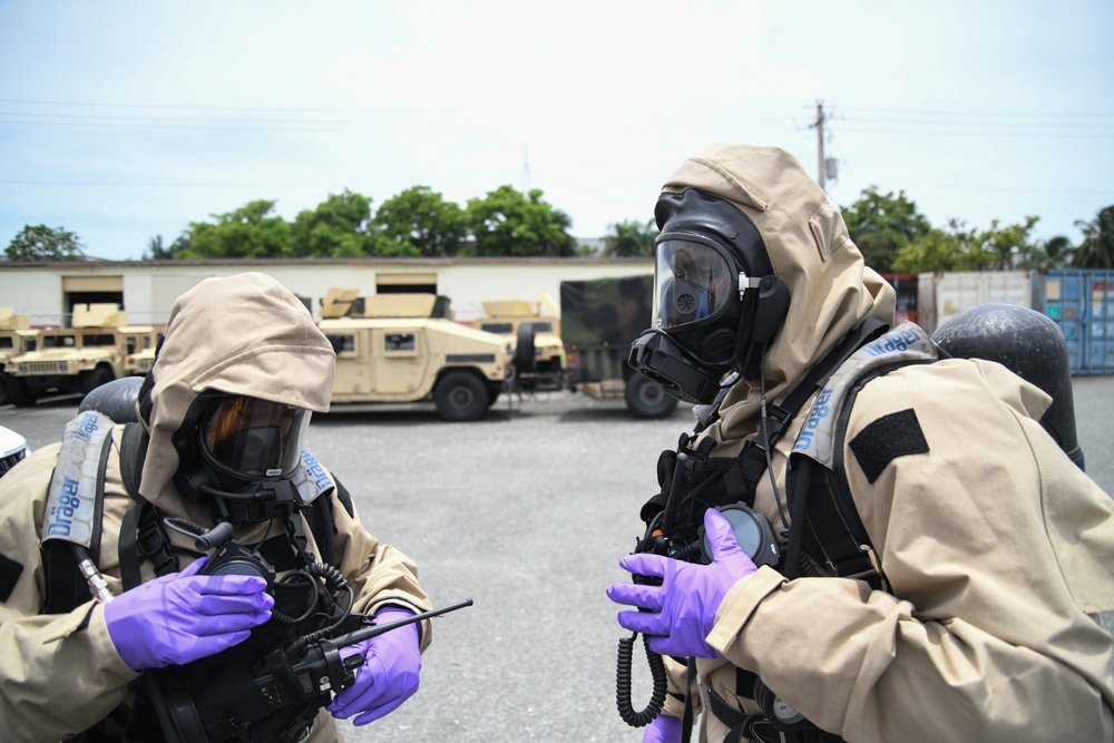D.C. National Guard Weapons of Mass Destruction Civil Support Team trains with partners and local government in Puerto Rico