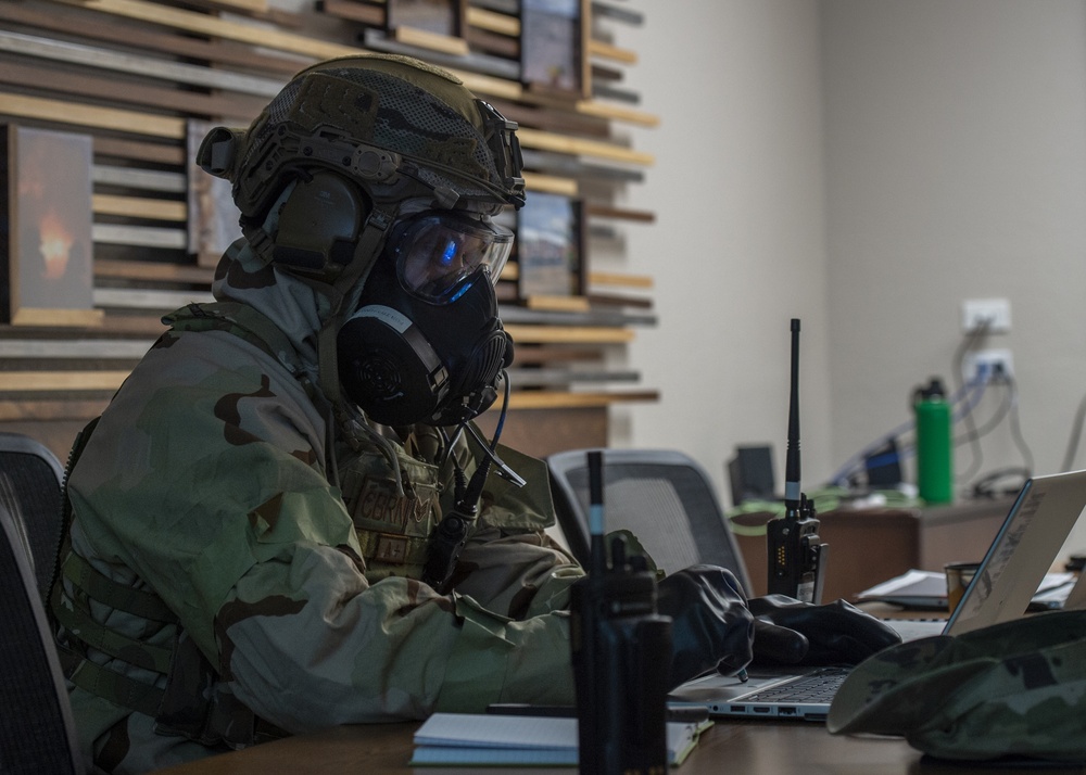 124th CES Maintains Ops in MOPP 4