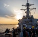 USS Barry Gets Underway to Support MALABAR 2021