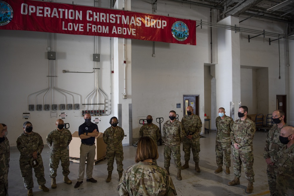 CMSAF visits Andersen AFB