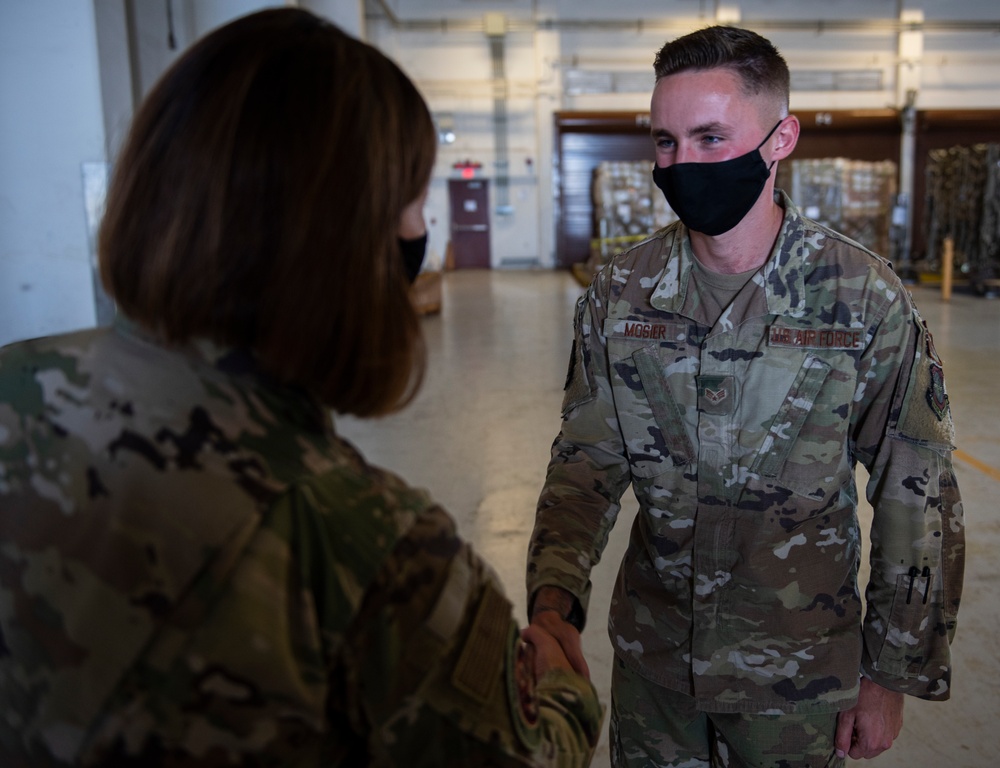 CMSAF visits Andersen AFB