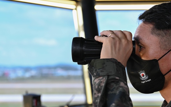 The Command Senior Enlisted Leaders (CSEL) visit Osan Air Base