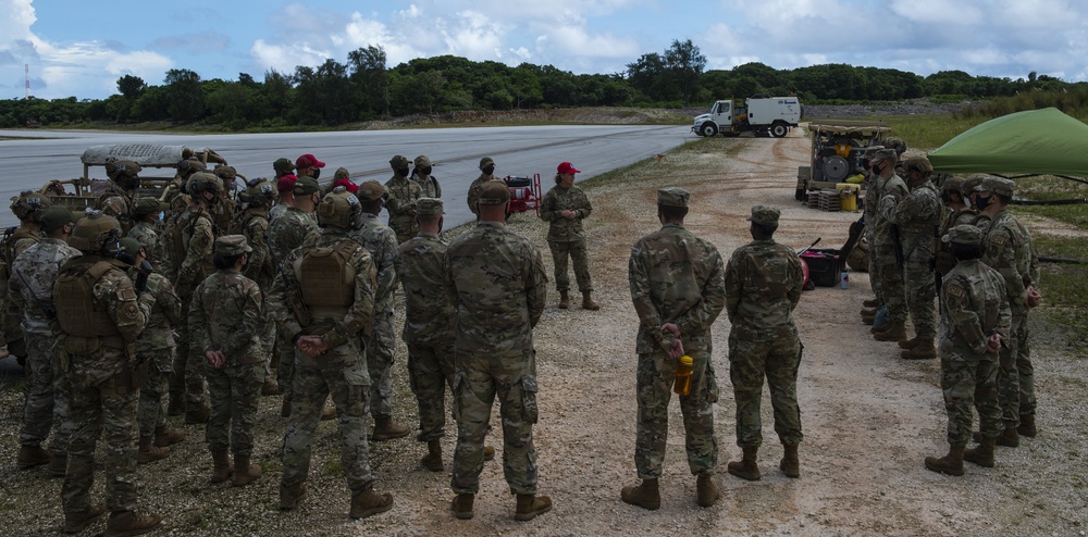 CMSAF visits Andersen AFB