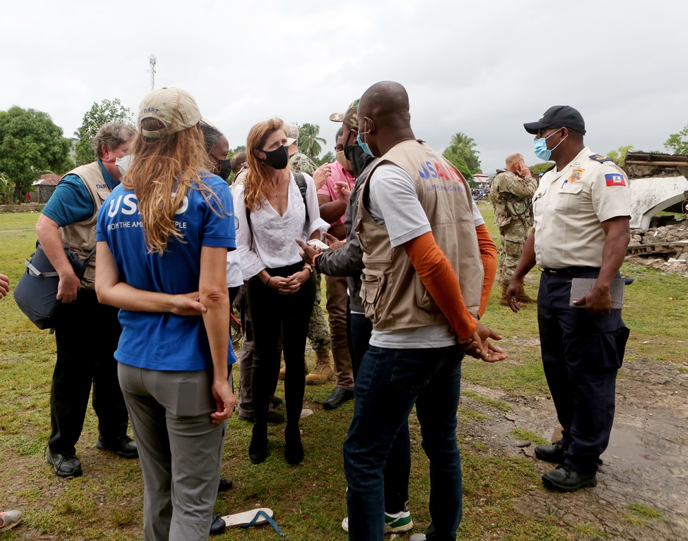 Administrator Power visits Maniche, Haiti after 7.2 earthquake