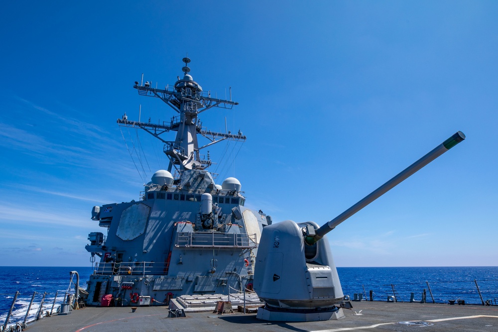 USS Barry Conducts Routine Operations