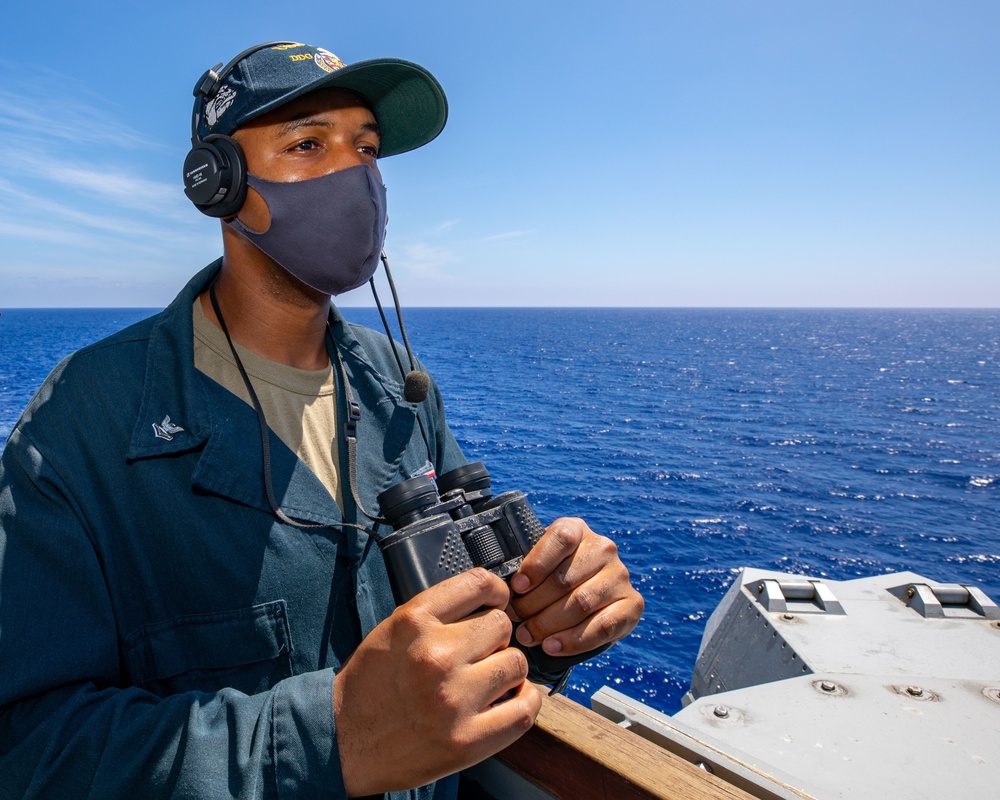 USS Barry Conducts Routine Operations