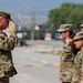 Vermont Adjutant General Visits Vermont National Soldiers in Kosovo