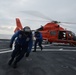 Coast Guard Cutter Healy, Air Station Kodiak conduct flight ops in Gulf of Alaska