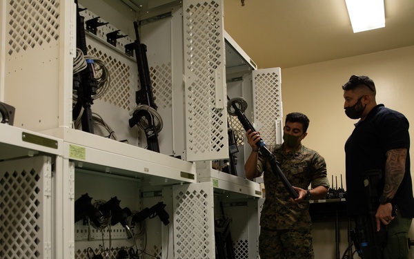 Civilian contractor supporting 3d MLG’s Tactical Readiness and Training section rescues local man